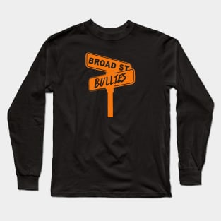 Broad Street Hockey (orange) Long Sleeve T-Shirt